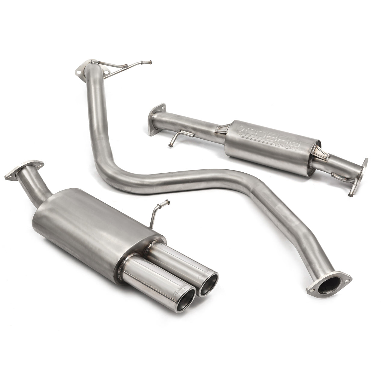 Cobra Exhaust Ford Fiesta (Mk7) ST 180/200 (2.5") Cat Back Performance Exhaust