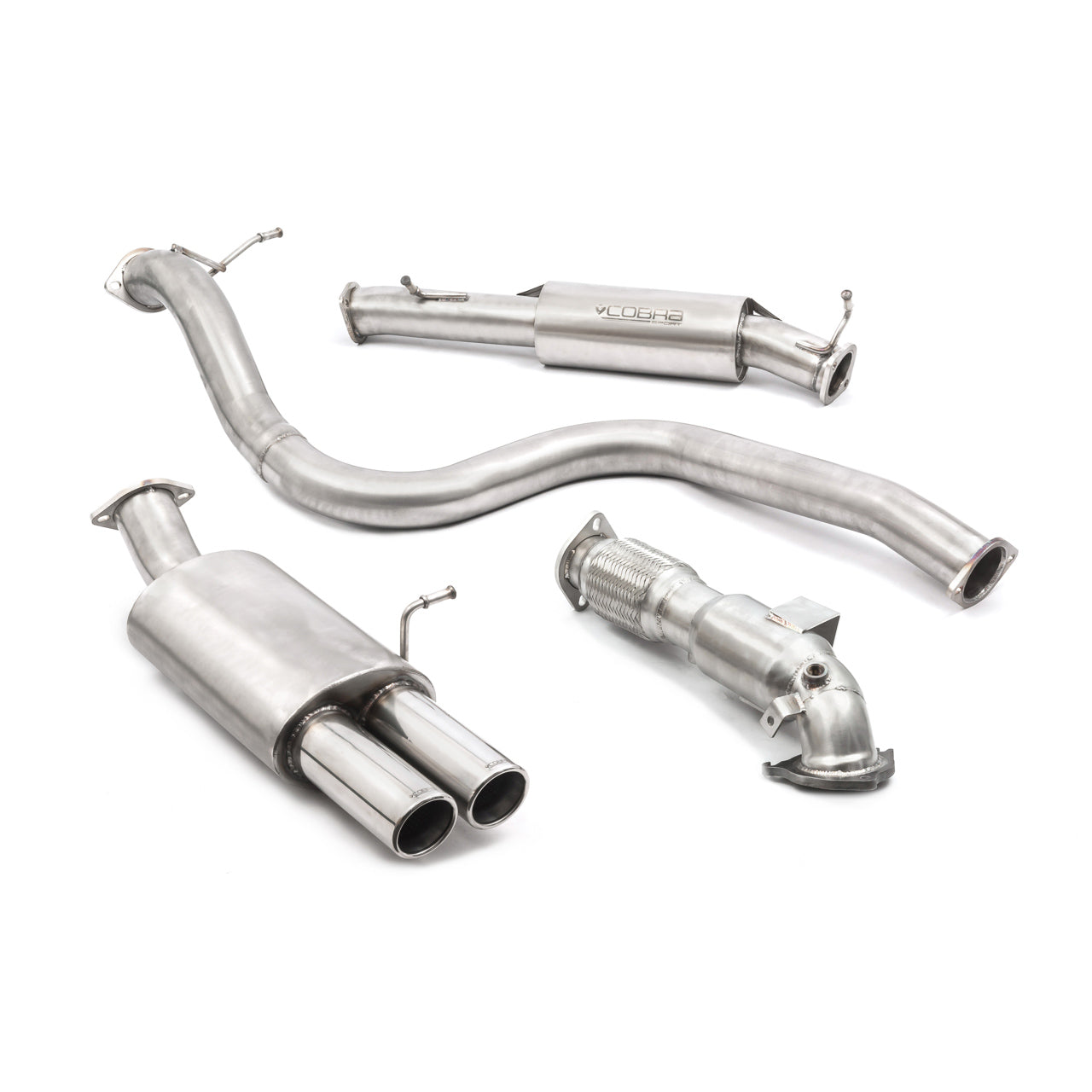 Cobra Exhaust Ford Fiesta (Mk7) ST 180/200 Turbo Back Performance Exhaust
