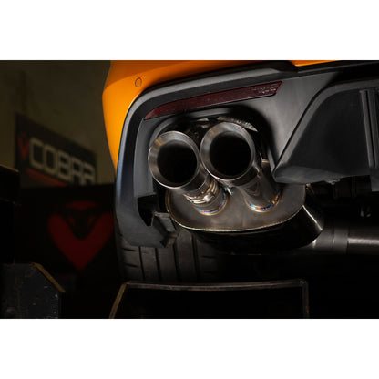Cobra Exhaust Ford Mustang 5.0 V8 GT (2018+) Facelift 3" Valved Cat Back Performance Exhaust