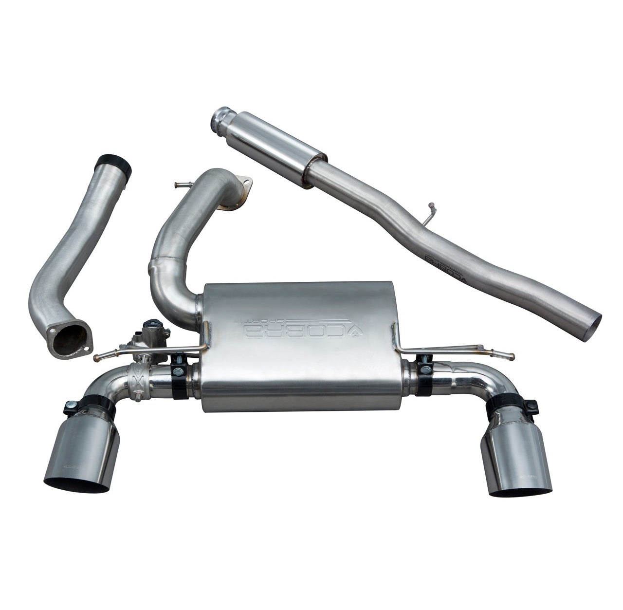 Cobra Exhaust Ford Focus RS (MK3) Cat Back Performance Exhaust