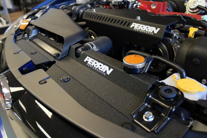PERRIN PSP-ENG-510BK RADIATOR SHROUD FOR SUBARU IMPREZA 2008-2014 WRX/STI (BLACK)