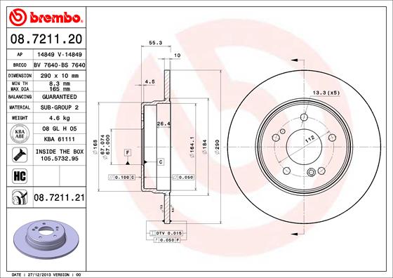 SAF 3434382701 Disc Brake Caliper Repair Kit