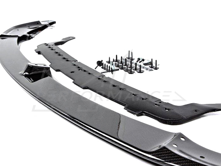 Genuine BMW F80 F82 M Performance Carbon Fibre Front Splitter (M3 & M4) - ML Performance UK