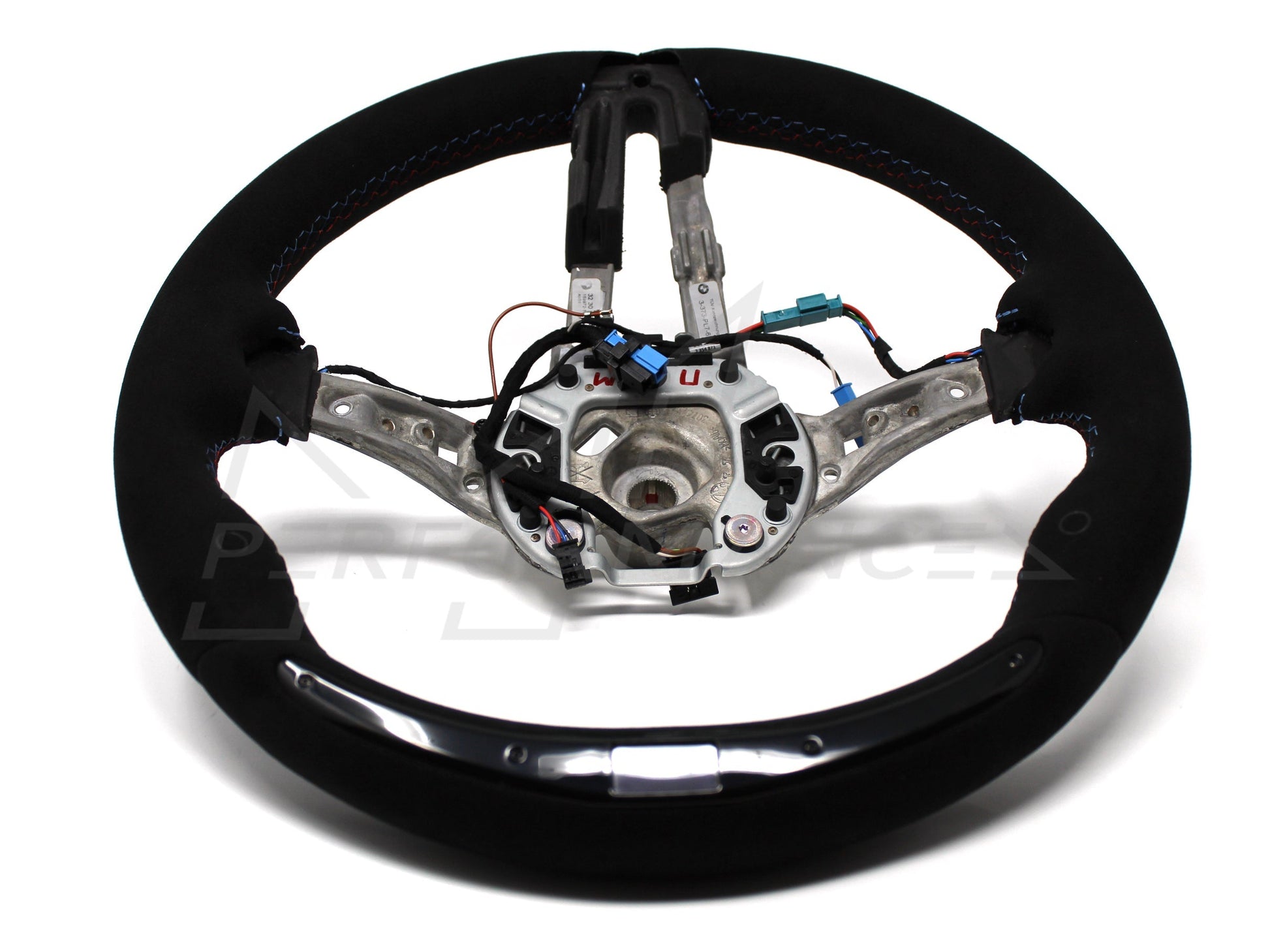 Genuine BMW F87 M Performance Alcantara Steering Wheel II with Carbon Fibre Trim & Race Display (M2 & M2 Competition) - ML Performance UK