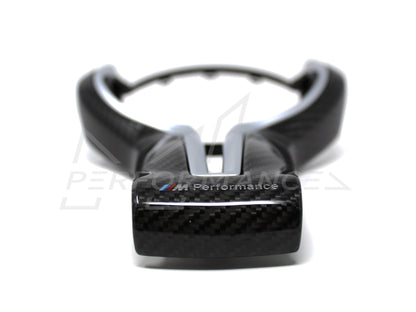 Genuine BMW F87 M Performance Alcantara Steering Wheel II with Carbon Fibre Trim & Race Display (M2 & M2 Competition) - ML Performance UK