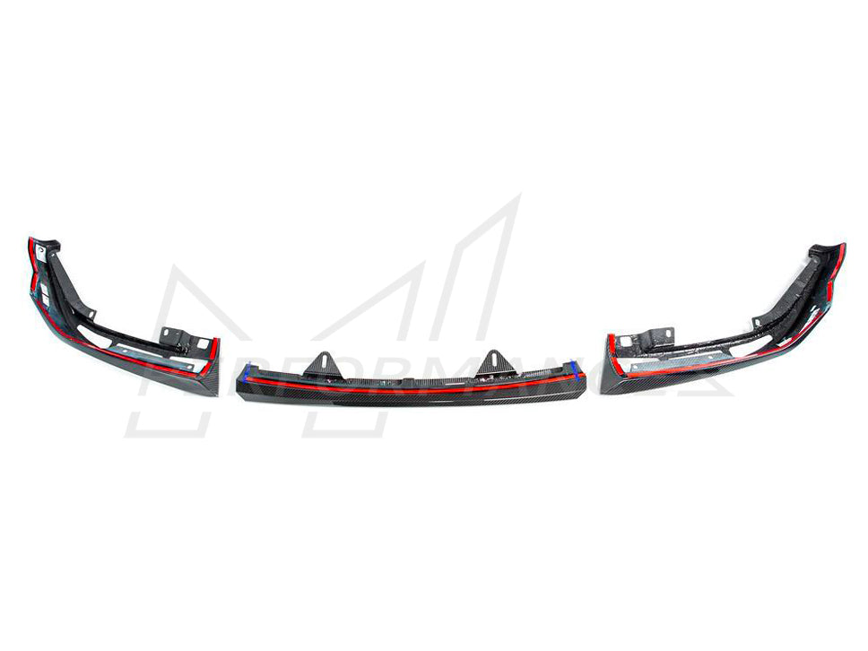 Genuine BMW F90 M5 LCI M Performance Carbon Front Splitter & Centre Lip Kit - ML Performance UK