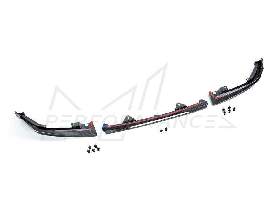 Genuine BMW F90 M5 LCI M Performance Carbon Front Splitter & Centre Lip Kit - ML Performance UK