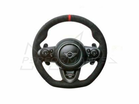 Genuine MINI F54 F55 F57 F60 JCW Pro Alcantara Steering Wheel (Inc. Cooper S & JCW)