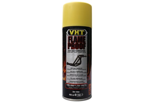 VHT Paint ESP108000 Flameproof Flat yellow US formulated