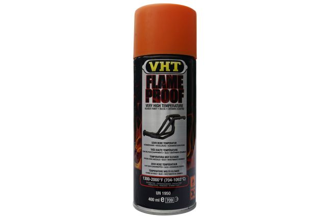 VHT Paint ESP114000 Flameproof Flat orange US Formulated