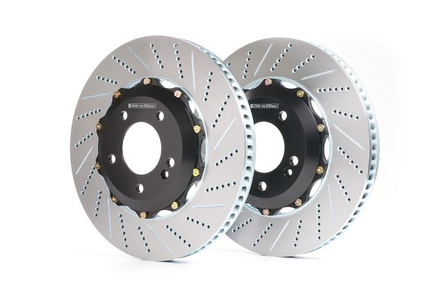Girodisc A2-148DS 2Piece Rotor Kit; Rear