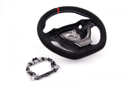 Genuine BMW F06 F07 F10 F13 M Performance Alcantara Steering Wheel with Carbon Fibre Trim (Inc. 535i, 550i, 640d & 650ix) - ML Performance US