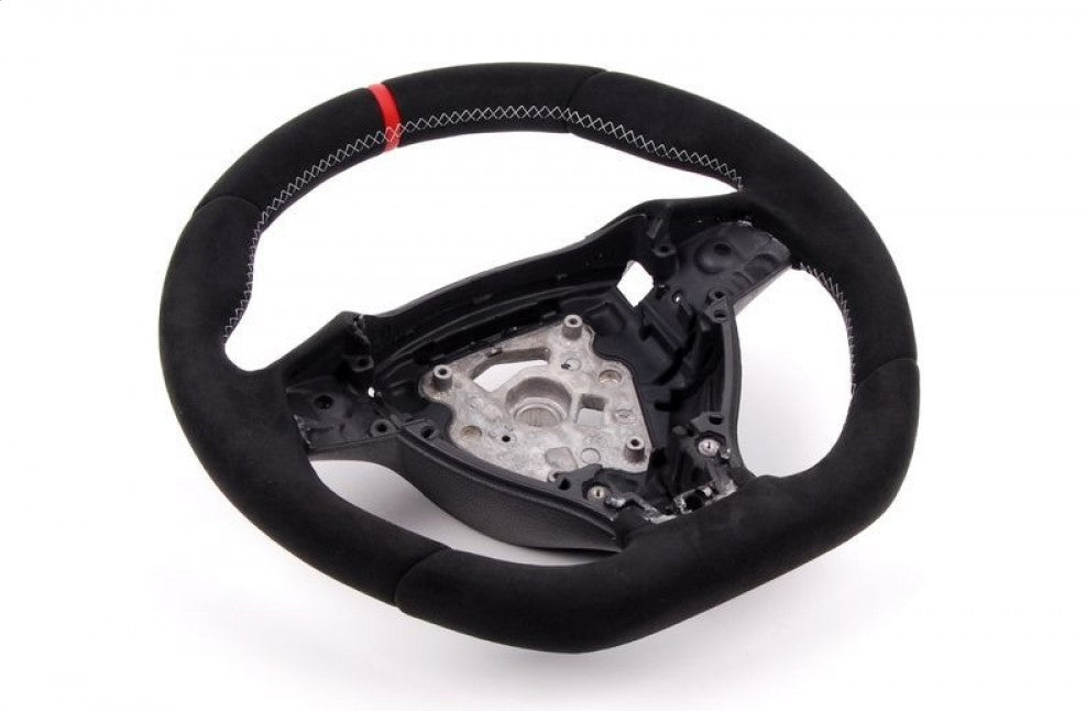 Genuine BMW F06 F07 F10 F13 M Performance Alcantara Steering Wheel with Carbon Fibre Trim (Inc. 535i, 550i, 640d & 650ix) - ML Performance US