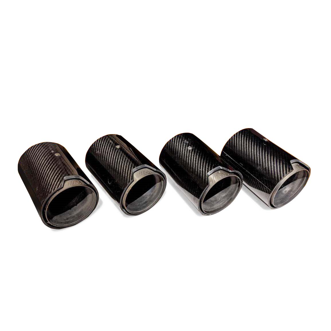Genuine BMW F80 F82 F83 F87 M Performance Carbon Exhaust Tips (M2, M2 Competition, M3 & M4) - ML Performance US