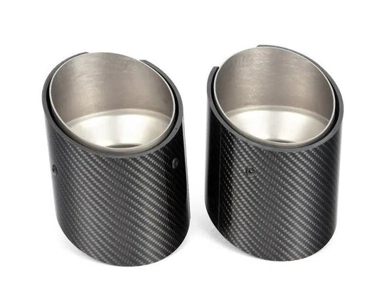 Genuine BMW G20 G21 M Performance Carbon Trim Tailpipe Kit (318d, 320i, 330d & 330i) - ML Performance UK