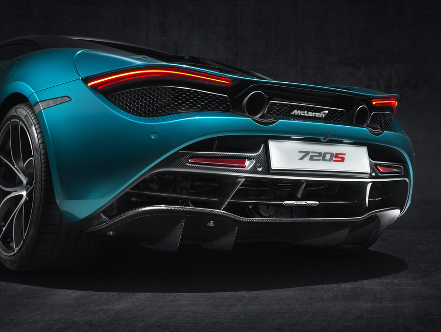 Genuine Mclaren 720S Carbon Fibre Rear Diffuser