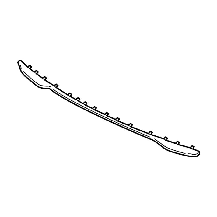 Genuine Volkswagen 7P6807110B Front Bumper Lower Spoiler