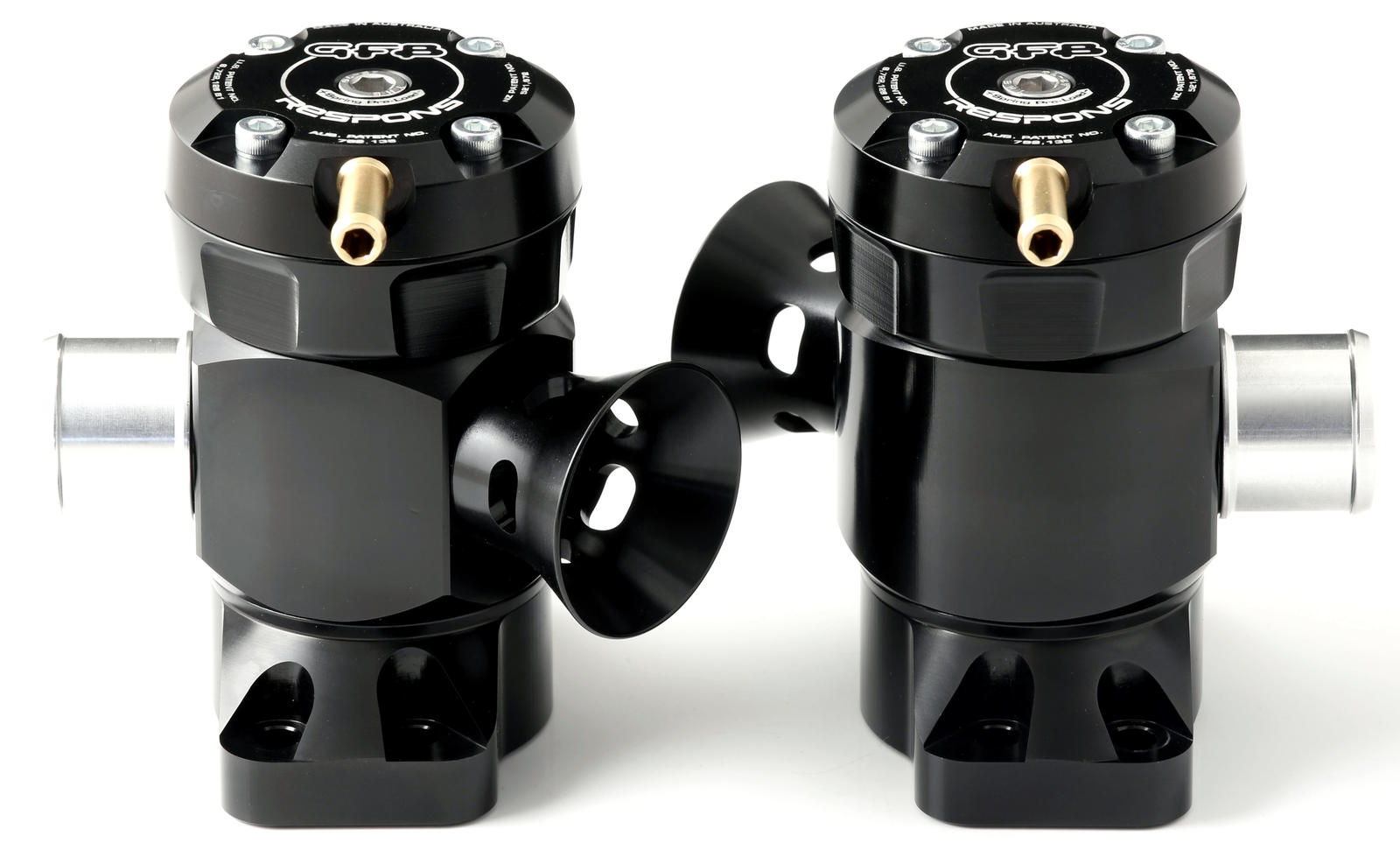 Go Fast Bits T9012 KIA Stinger V6 Respons TMS Adjustable Bias Venting Diverter-BOV Twin Valve Kit