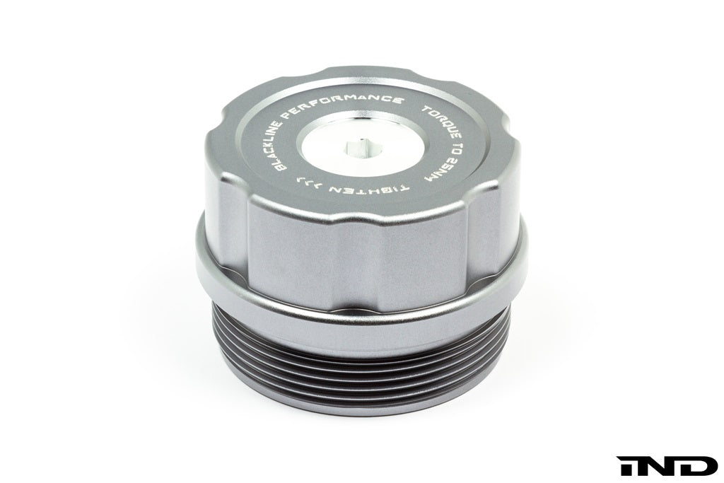 Goldenwrench Blackline Performance BMW M Car F-Chassis Oil Filter Housing Cap