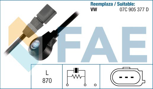 FAE AE60183 Knock Sensor