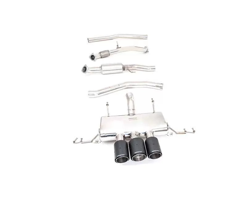 Armytrix Stainless Steel Valvetronic Exhaust System Honda Civic FL5 Type-R 2.0L Turbo with Carbon Tips