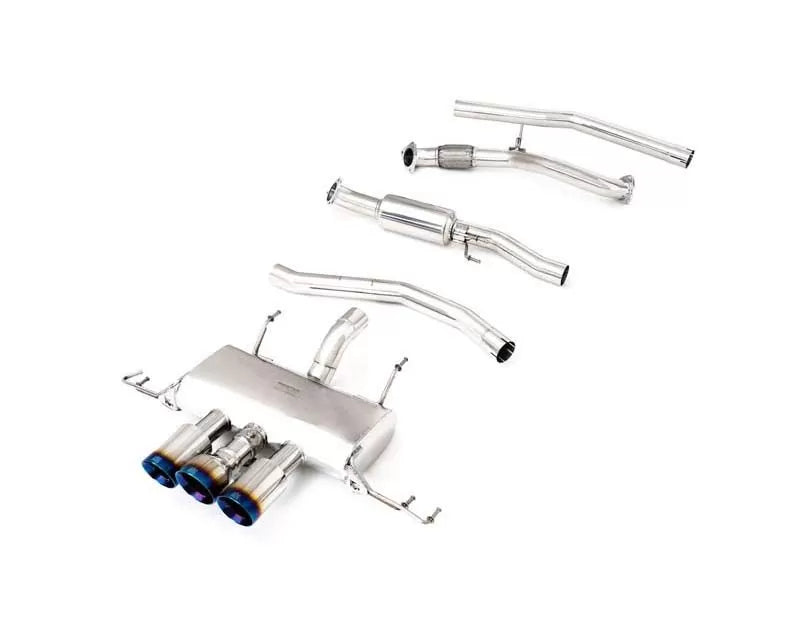 Armytrix Stainless Steel Valvetronic Exhaust System Honda Civic FL5 Type-R 2.0L Turbo with Blue Coated Tips