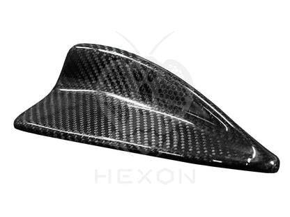 Hexon BMW F Chassis Pre-Preg Carbon Fibre Shark Fin Cover (Inc. 335i, M2, M3, M4, M5, X5M & X6M)