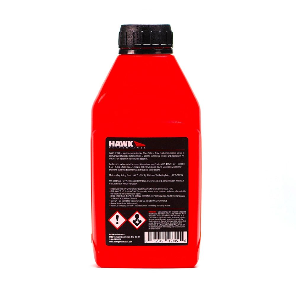 Hawk Performance HP520 All Purpose Brake Fluid 500ml