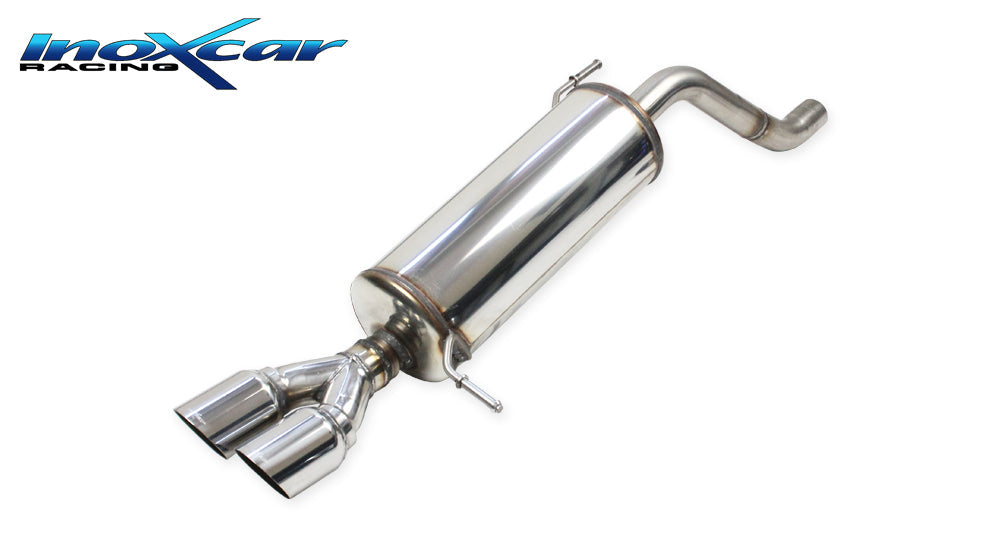 InoXcar HYI20.02.RA Hyundai I20N Rear Silencer With End Pipe 2 X Diam. 80 Racing