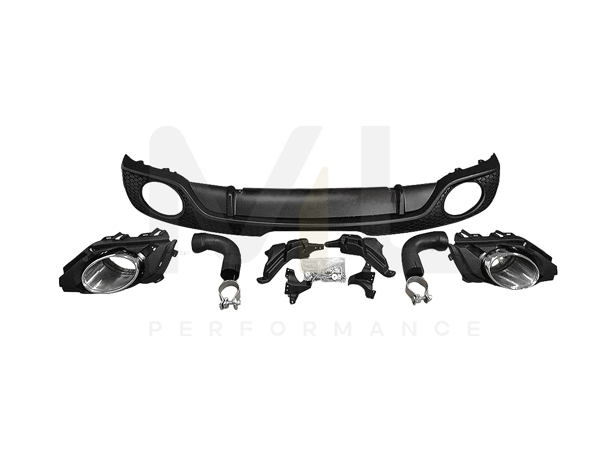 HZ Dynamics Audi TT 8J MK2 TTRS-Type Rear Bumper Diffuser