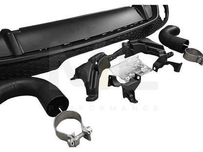 HZ Dynamics Audi TT 8J MK2 TTRS-Type Rear Bumper Diffuser