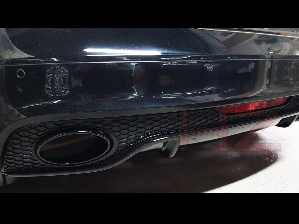 HZ Dynamics Audi TT 8J MK2 TTRS-Type Rear Bumper Diffuser