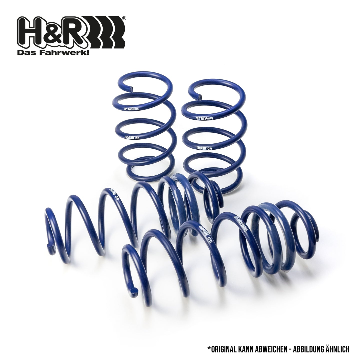 H&R 29535-1 Suspension Kit, Coil Springs Suitable For Mercedes-Benz 123 Saloon (W123)