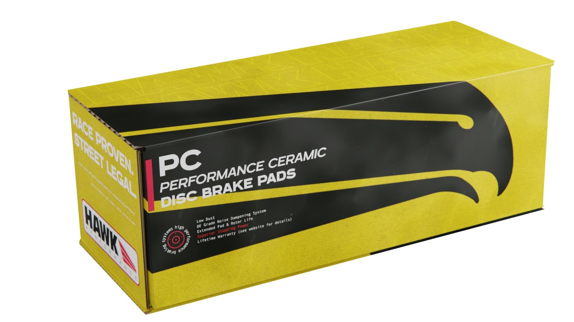 Hawk Performance HB875Z.666 PC Brake Pads Front