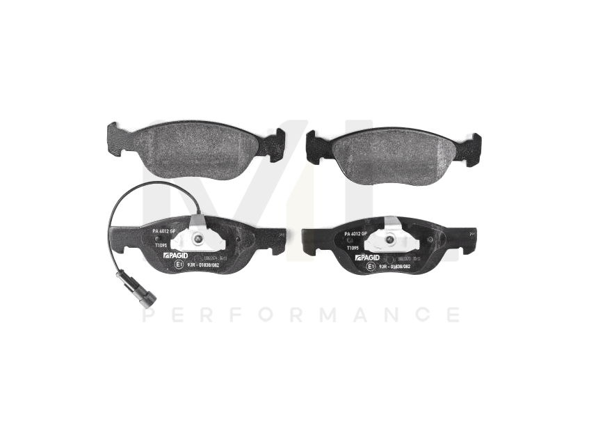 Hella 8DB 355 007-901 Brake Pad Set With Integrated Wear Warning Contact