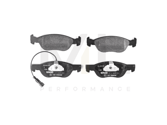 Hella 8DB 355 007-901 Brake Pad Set With Integrated Wear Warning Contact