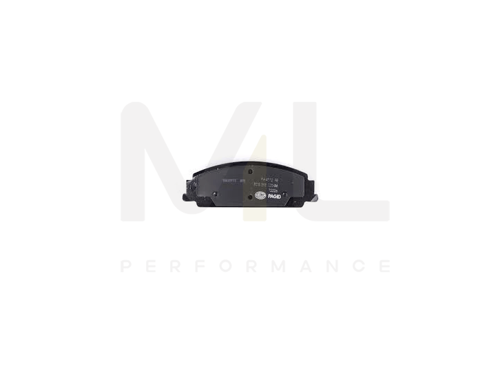 Hella 8DB 355 020-861 Brake Pad Set Not Prepared For Wear Indicator