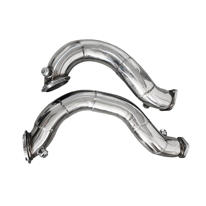 Hexon BMW N54 E82 E90 E91 E93 3 Catless Downpipes (Inc. 1M, 135i & 335i) - ML Performance US