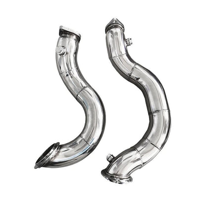 Hexon BMW N54 E82 E90 E91 E93 3 Catless Downpipes (Inc. 1M, 135i & 335i) - ML Performance US