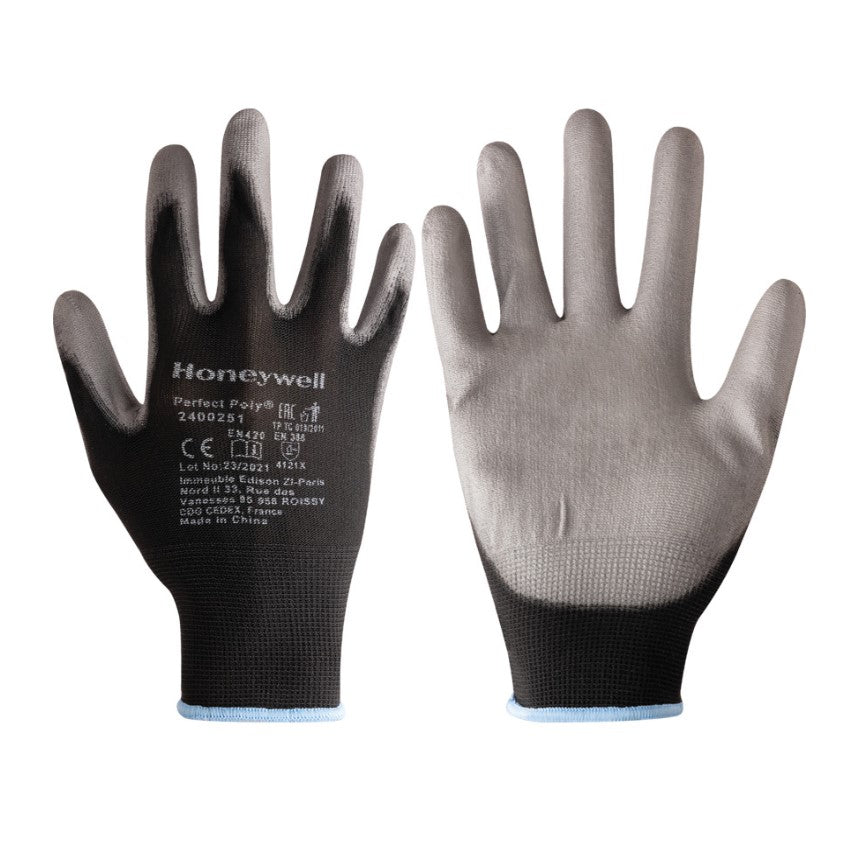 Honeywell 2400251-08 Perfect Poly, Mechanical Hazard Work Gloves