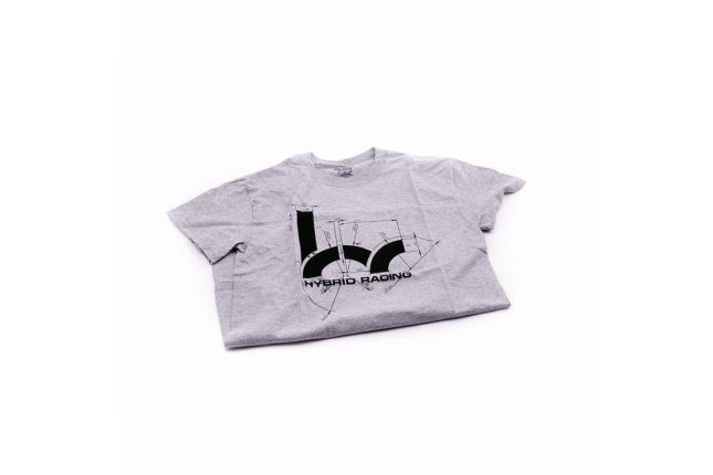 Hybrid Racing HYB-DMG-00-0S Dimensions T-Shirt (Gray)