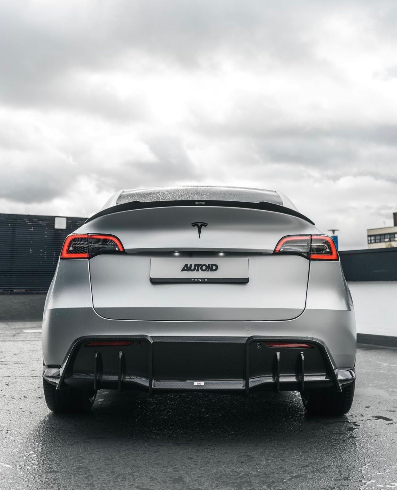Adro A15A20-1501 Tesla Model Y Pre-Preg Carbon Fibre Rear Spoiler (2020+)