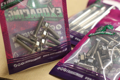 Exoracing Titanium Sump Bolt Kit For Honda Civic K20 Ep3 Dc5
