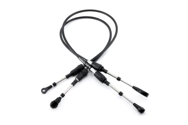 Hybrid Racing HYB-SCA-01-33 Performance Shifter Cables (TSX Shifter -Z3 Trans K-Swap)