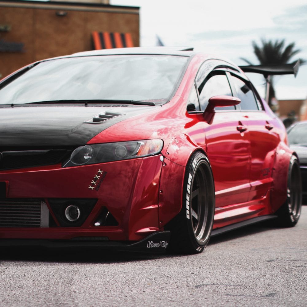 Clinched “New School” 10cm (3.9”) Fender Flares