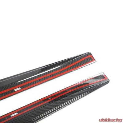 Vivid Racing VR-TESLA3-630 VR Aero Carbon Fiber Side Skirt Tesla Model 3 2023+