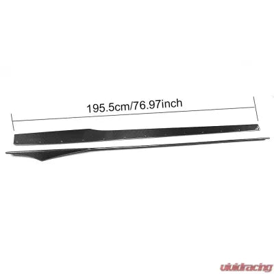 Vivid Racing VR-M2-630 VR Aero Carbon Fiber Side Skirts BMW M2 F87 2016-2020