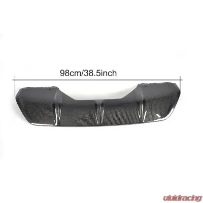 Vivid Racing VR-X6F16-610 VR Aero Carbon Fiber Rear Diffuser BMW X6 F16 M-Sport 2015-2019