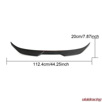 Vivid Racing VR-G87M2-622 VR Aero Carbon Fiber Rear Spoiler BMW M2 G87 | 2 Series G42