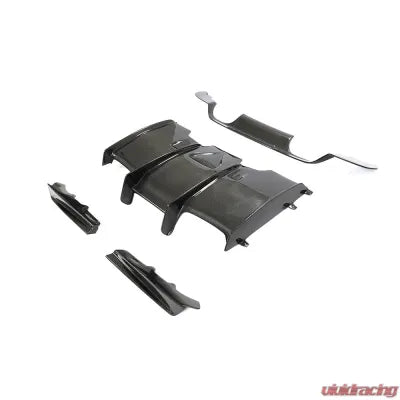 Vivid Racing VR-M3M4-F80F82F83-612 VR Aero Carbon Fiber Rear Diffuser V2 BMW M3 | M4 | F80 | F82 | F83